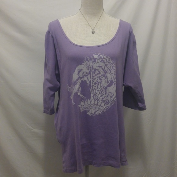 Free People Tops - Free People Capricorn Slouchy Shirt - Size (L)